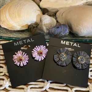 Metal Post Earrings